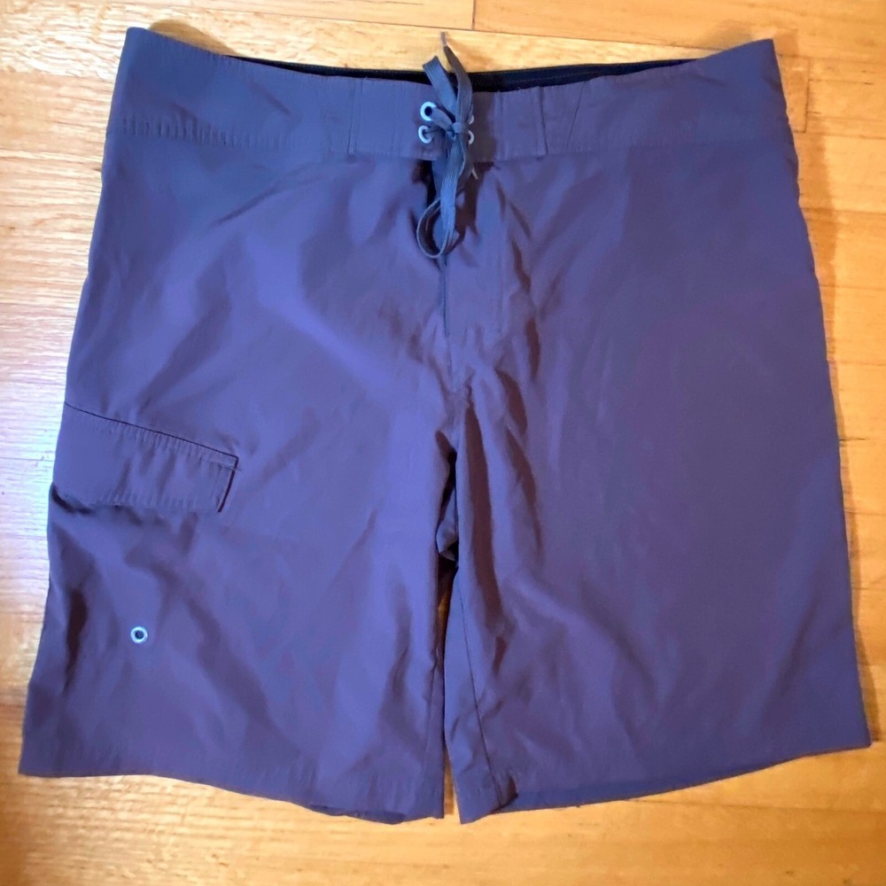 Mossimo Supply Co. Swim Trunks Board Shorts‎ Quick Dry Gray Size 38